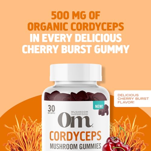 OM Mushroom Superfood Cordyceps Gummies
