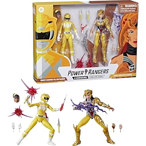 Power Rangers Lightning Collection Yellow Ranger vs. Scorpina Cover