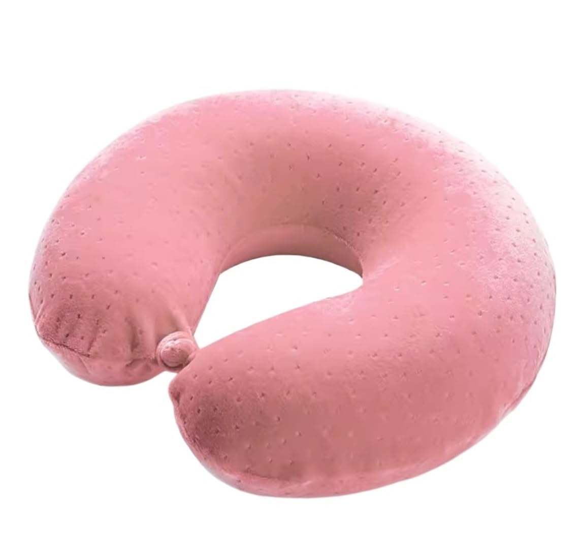 Nackenkissen Auto Nackenkissen Reise Reisekissen Aus Latex, Nackenkissen Aus Baumwolle, Reisekissen Für Das Flugzeug Travel Essentials(Pink)