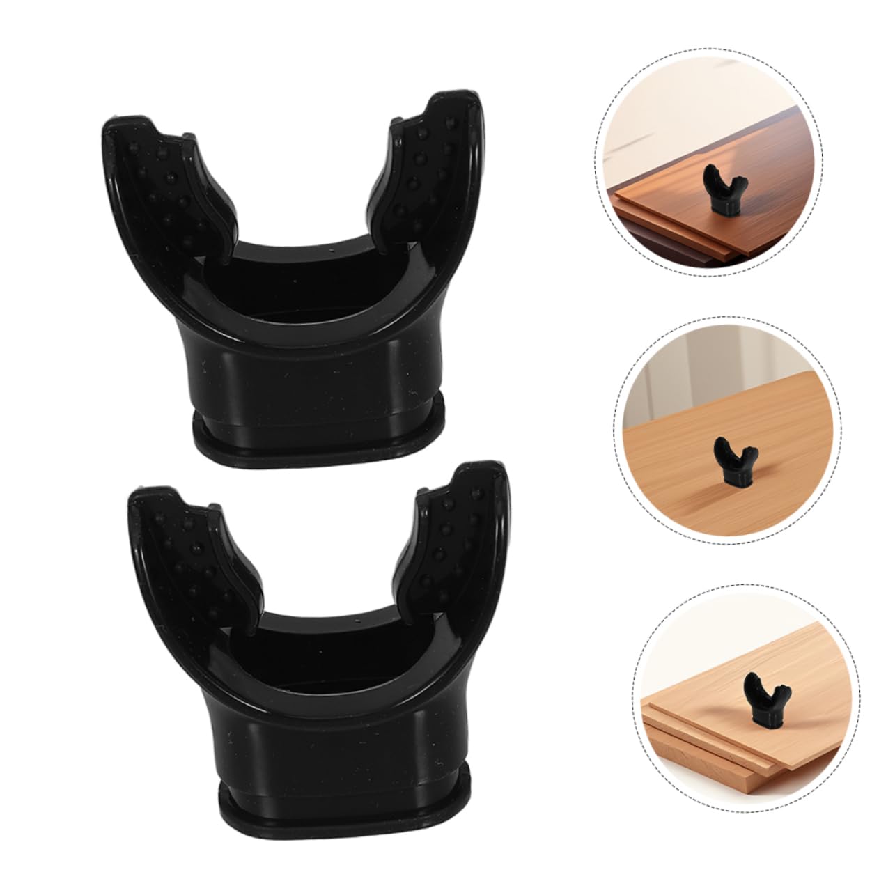 Bocchino per Immersione in Silicone Nero Resistente al Morso 10 Pezzi Ricambio per Boccaglio Subacqueo Versatile per Snorkeling e Immersioni
