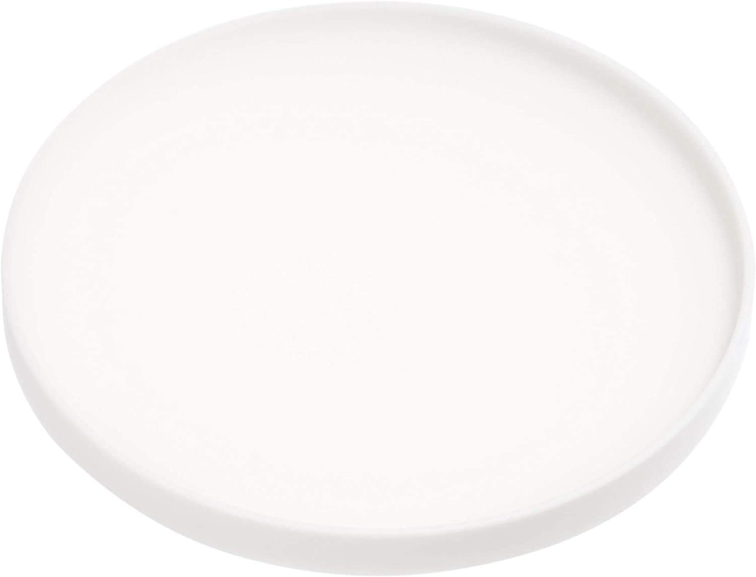 YAMAZAKITOWER SILICONE COASTER ROUND WH