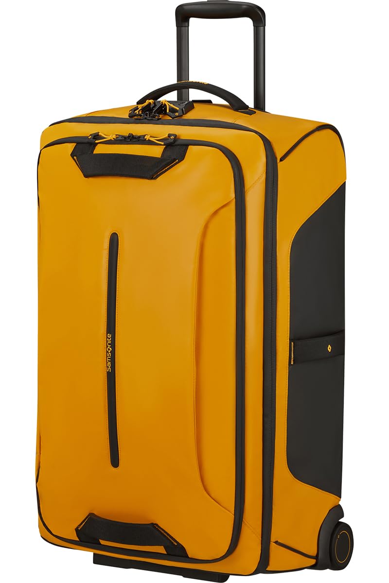 Samsonite Ecodiver - Bolsa de lona con ruedas, tamaño 67 cm, color amarillo 1924