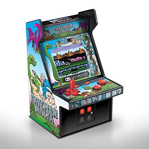 My Arcade Micro Player Mini Arcade Machine: Caveman Ninja Video Game, Fully Playable