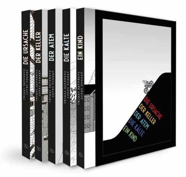 Die Autobiographie als Graphic Novel: 5 Bände im Schuber ( Die Ursache / Der Keller / Der Atem / Die Kälte / Ein Kind )