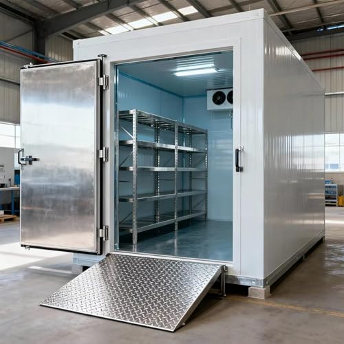 Commercial Walk-In Cooler and Freezer Storage