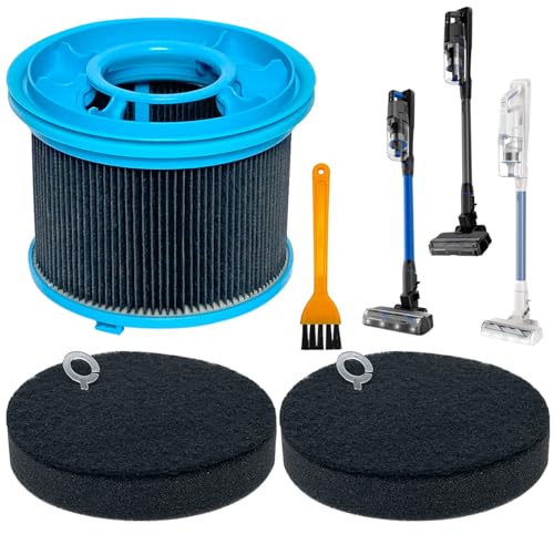 Image of Replacement Filters Kit for Bissell 4052 4039 4137 PowerClean FurGuard 280W & FurFinder 200W Cordless Vacuum - Includes 1 Filters and 2 Pre-Filter Pads