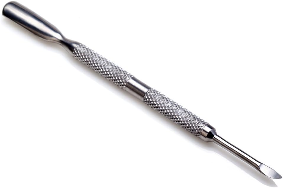 JJlivingJJlivingJJlivingStainless Steel Cuticle Pusher Cutter Trimmer Skin Care Facial Care AOSTEK(TM)