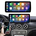 Ninetom Autoradio 10,25 Zoll Touchscreen für 2015-2018 Mercedes Benz A/C/V-Klasse GLA CLA W176 C117 X117 X156 W447 mit NTG 5.0/5.1/5.2, unterstützt Apple Carplay/Android Auto/Mirrorlink