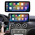 Ninetom 12.3 Inch Car Radio Touchscreen for 2015-2018 Mercedes Benz A/C/V Class GLA CLA W176 W246 C117 X117 X156 W447 with NTG 5.0/5.1/5.2 System, Support Wireless Carplay/Android Auto/Mirrorlink