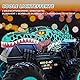 Ferngesteuertes Auto, 2,4GHz 20 km/h RC Monstertruck, 1:20 Ferngesteuerter Monster Truck mit Aufrecht Gehen, 360°Drehung, LED-Licht und Musi, Dinosaurier Spielzeug ab 3 4 5 6 8 10 Jahre Jungen Mädchen