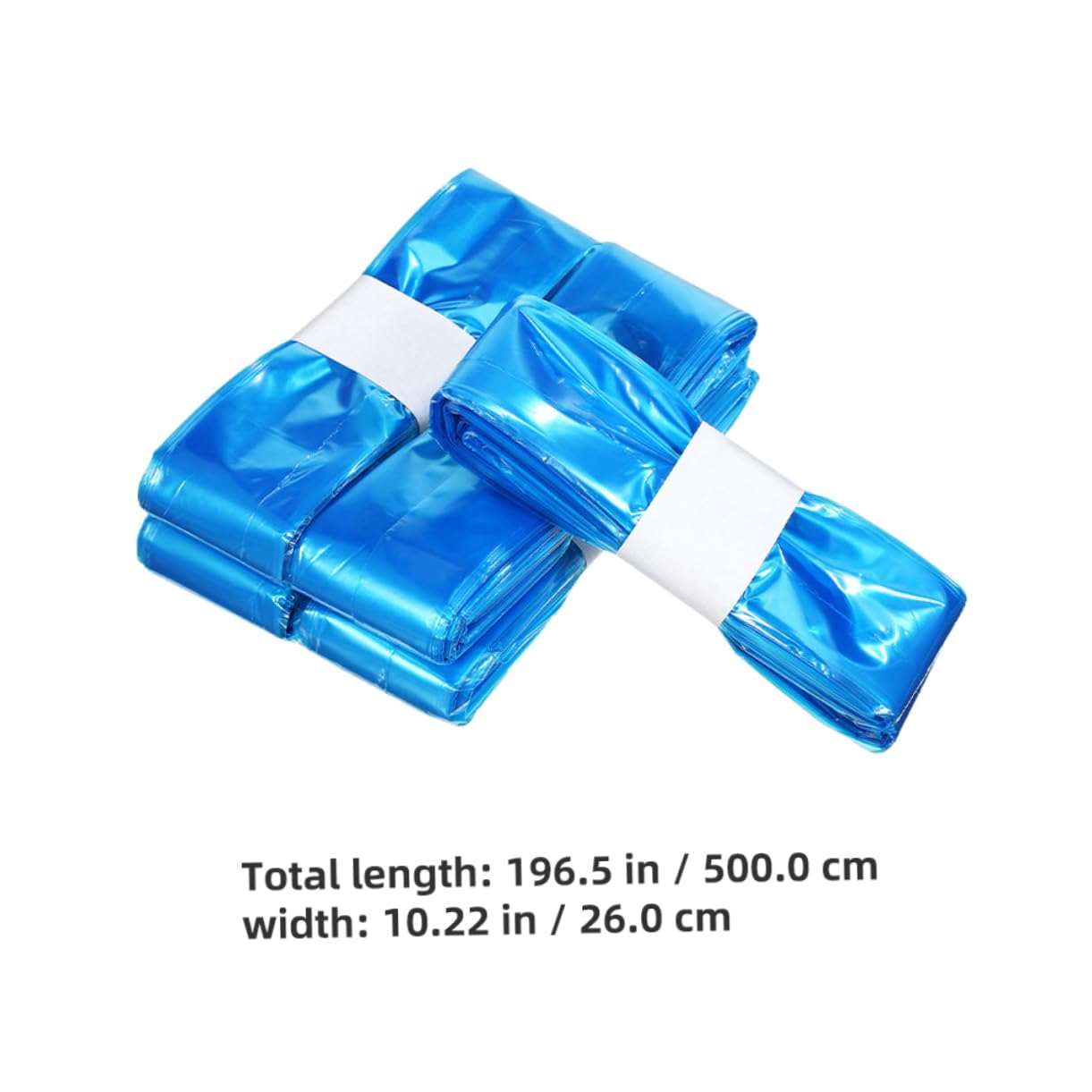 HONMEET 10pcs Diaper Bucket Newborn Diaper Waste Bag Diaper Pail Liner Garbage Bin Liner Litter Bag Diaper Pail Refills Bags Kitchen Garbage Bags Waste Bin Liner Rubbish Bags Diapers Blue