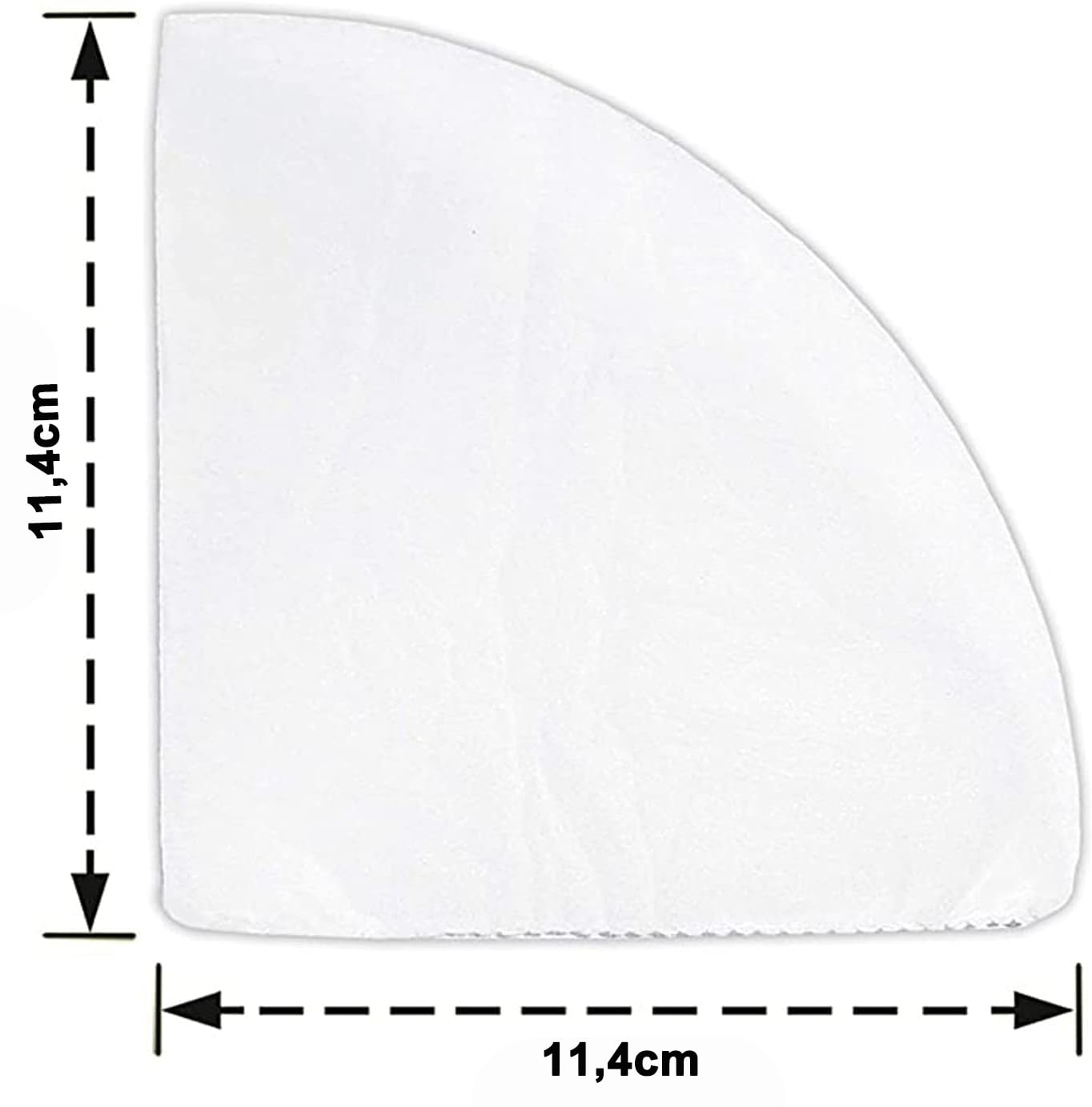 50 coni filtro Filtri olio per friggitrice da 4,5" Filtro olio Cono filtro in tessuto non tessuto Coni filtro grasso Ideale per ristoranti, caffè, camion di cibo, hotel