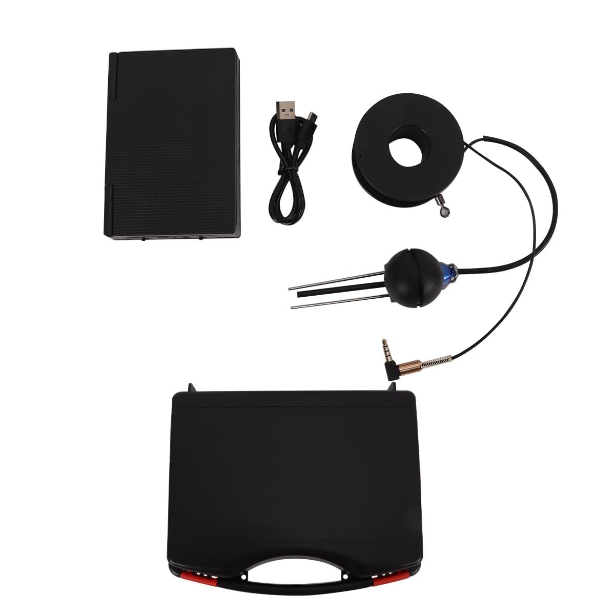 Telecamera subacquea per la pesca, LCD da 4,3 pollici con obiettivo HD, cavo da 15 m per la pesca su lago ghiacciato, barca, kayak, fishfinder portatile per principianti