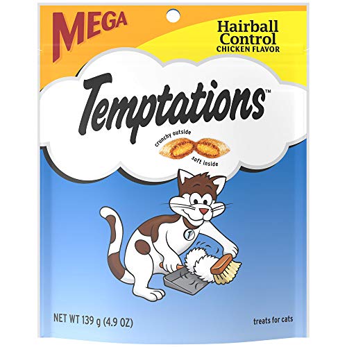 Temptations Hairball Control Chicken Flavor Cat Treats, 4.9 oz.