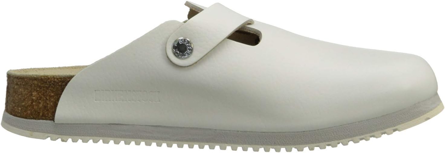 Birkenstock Women's Clogs, 12 UK Narrow 6-6.5 Women/4-4.5 Men White