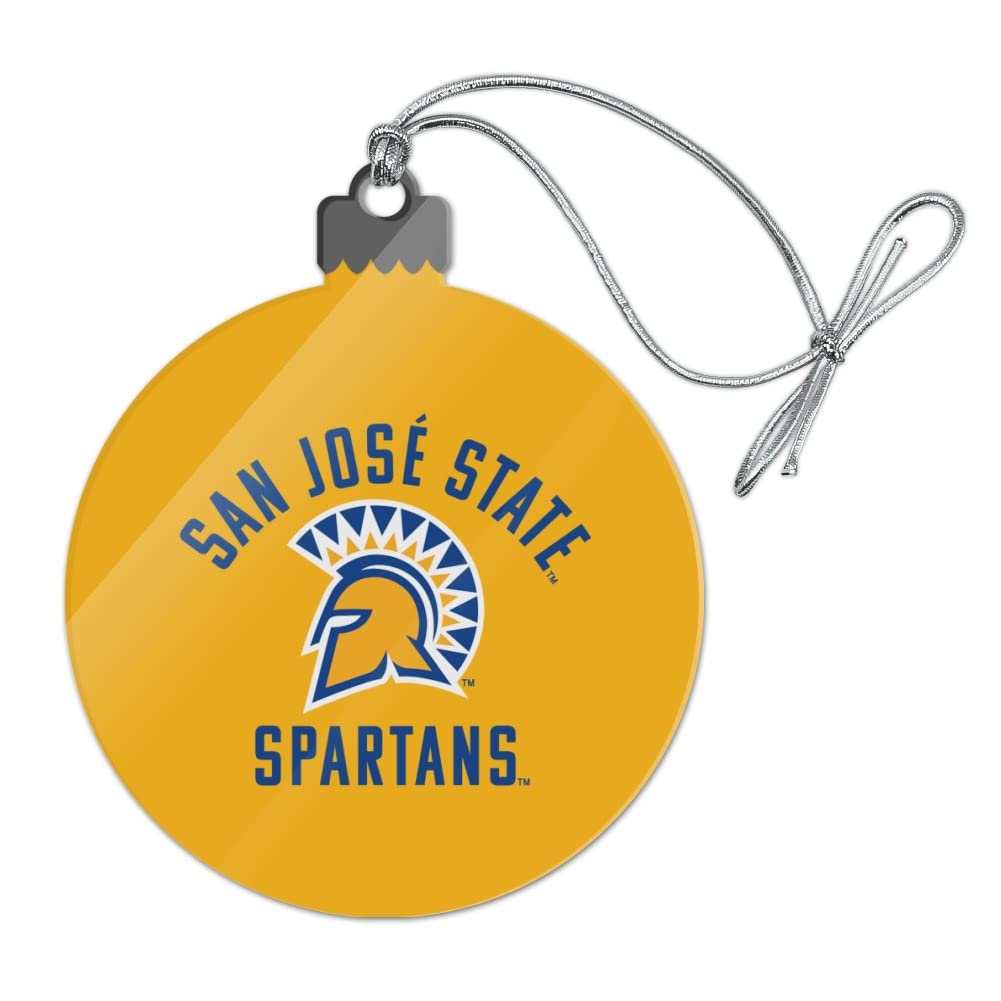 GRAPHICS & MORE San Jose State University Spartans Logo Acrylic Christmas Tree Holiday Ornament