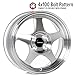 Circuit Performance CP22 15×6.5 Machined Silver 4×100 [+35mm] Wheels Spoon Style Rims compatible with Honda Civic EK EG, Acura Integra DC2, BMW E30, Mazda Miata