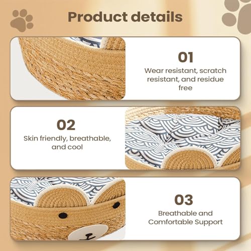 Maison pour chat lavable et lit douillet pour chaton et chiot - 6