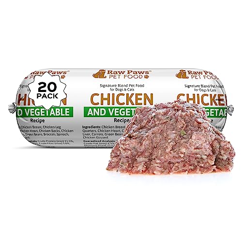 Uncooked Paws Signature Mix Pet Meals for Canines & Cats – Hen & Vegetable Recipe, 1-lb Rolls (20 Pack) – Freshly Made in USA, Canine Meals Roll – Uncooked Weight loss plan Cat Meals – Uncooked Frozen Canine Meals – Recent Canine Meals Log Uncooked Paws Signature Mix Pet Meals for Canines & Cats – Hen & Vegetable Recipe, 1-lb Rolls (20 Pack) – Freshly Made in USA, Canine Meals Roll – Uncooked Weight loss plan Cat Meals – Uncooked Frozen Canine Meals – Recent Canine Meals Log