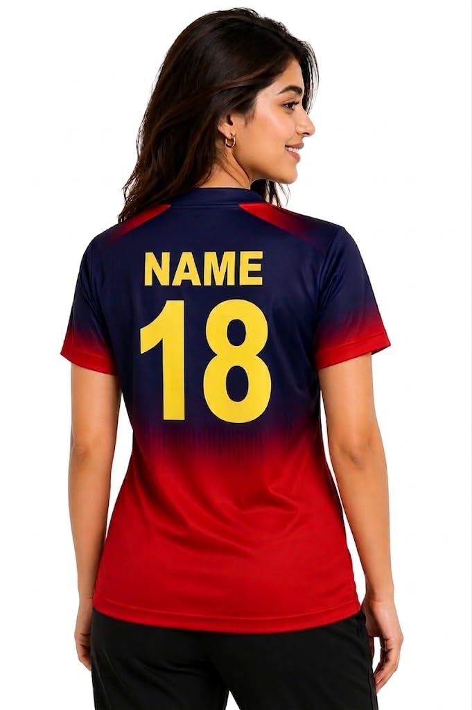 Buy Raavi colors Women/Men Pitch Game Jersey Personalized Name