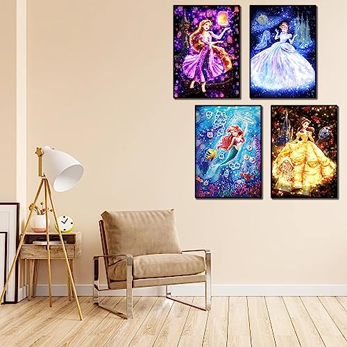 SHEGZHUC Diamond Painting Kit Completo Principesse...