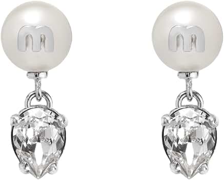 MIU MIUミュウミュウ ピアス シルバー Amazon.co.jp: (ミュウ ミュウ) MIU MIU ピアス シルバー 5JO905 2F6Y