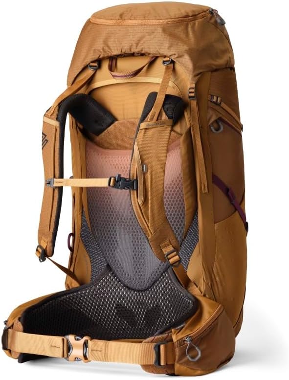 Gregory Maven 58L Women's Backpacking Pack, Breathable Backpanel and Shoulder Harness, Built-In Hydration Sleeve (Reservoir Not Included), Extra Small/Small, Ocean Slate