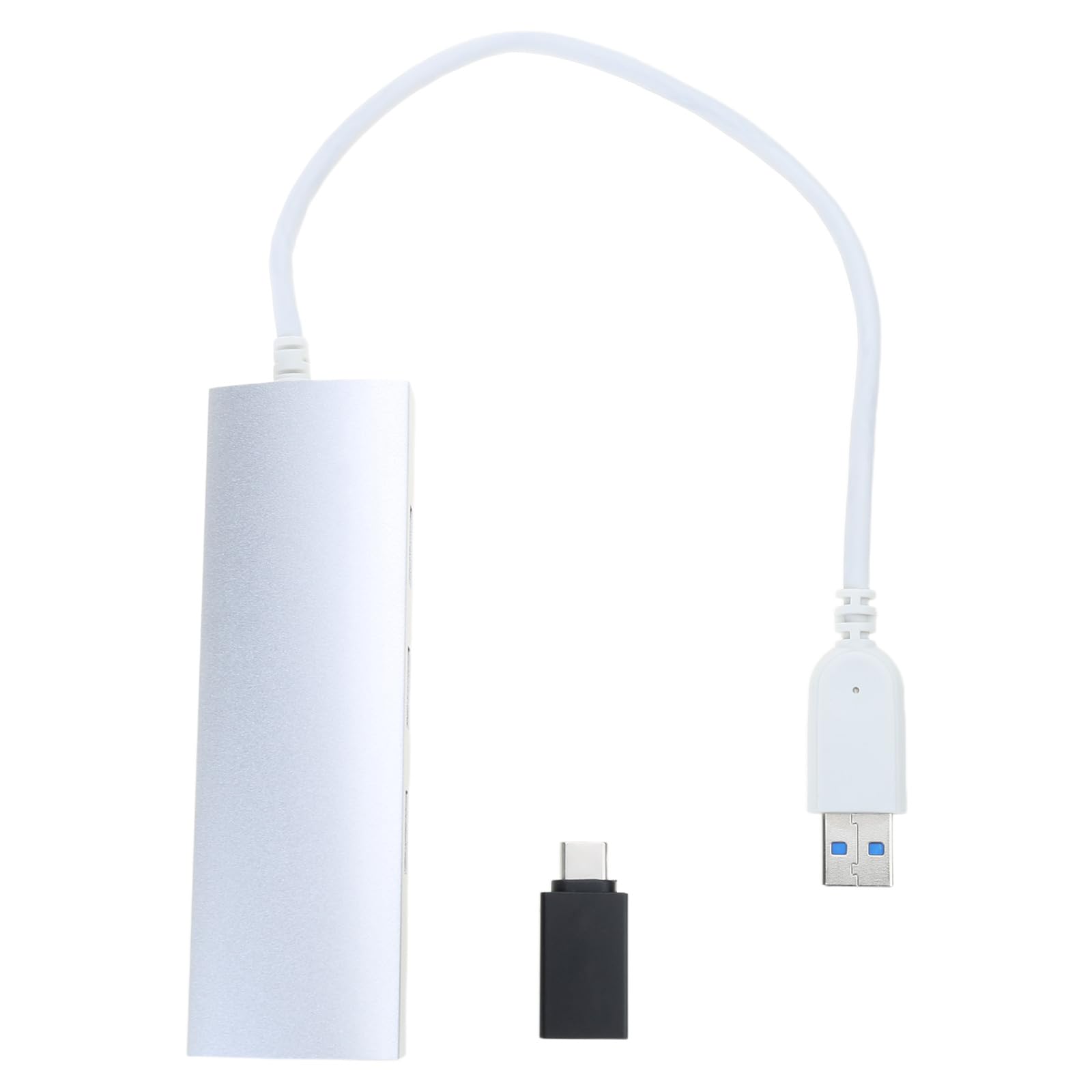 Adattatore da USB 3.0 a Ethernet, porta Gigabit, adattatore di rete USB 3.0 Hub Expander per laptop, tablet, dock di espansione USB