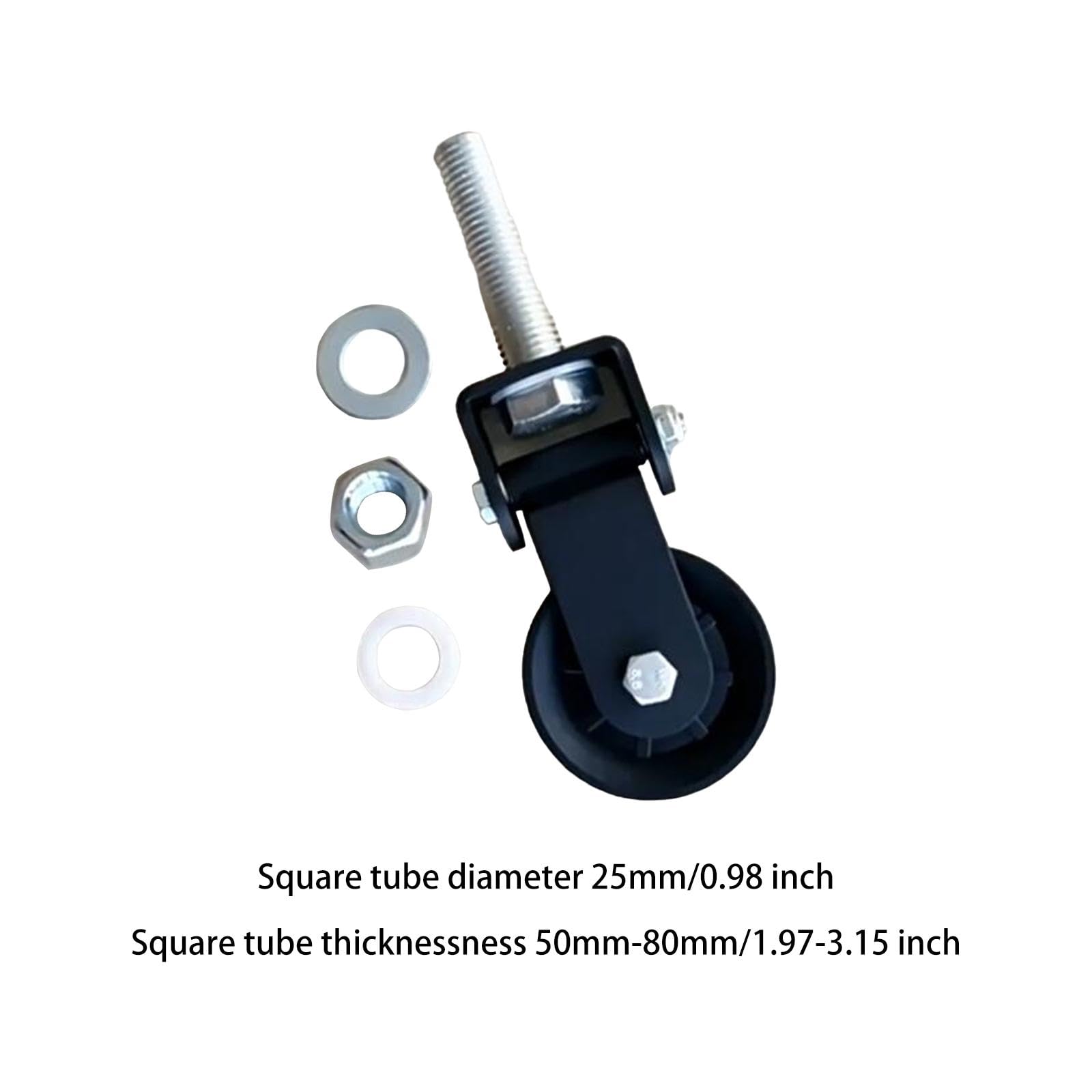 Milageto Gym Pulley Block Rack Mounted Swivel Pulley Heavy Duty Rotation Equipment Attachments Supplies Fixed Pulley Wheel for Indoor