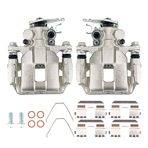 Image of PHILTOP Rear Brake Caliper w /o Pads Compatible with 2013-2017 Accord, OE# 19-B7097, 19-B7096, Replacement Disc Brake Caliper Assembly