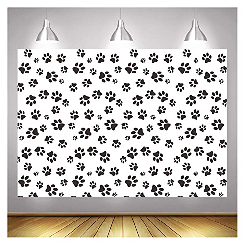 Cartoons Puppy Dog Paw Patrol Theme Photo Background 7X5Ft Newborn Baby Shower Kids Boys Birthday Party Photography Backdrops Candy Cake Table Decor Studio Photo Shooting Props Vinyl #TOP2