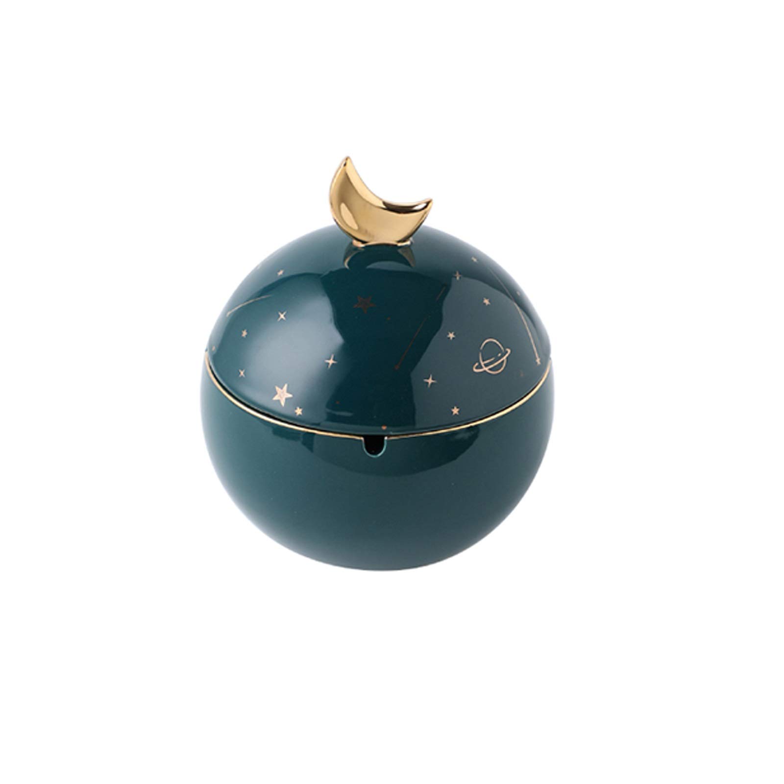 Ashtray Ceramic with Lid Household Creative Large Windproof for Offices Hotels and Restaurants