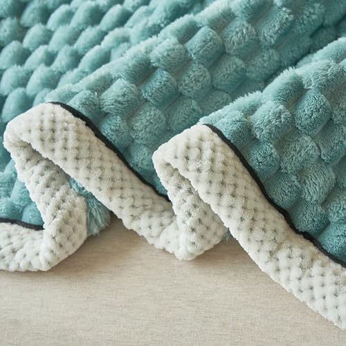 LGYKUMEG Faux Fur Blankets & Throws - Fluffy, Two-Sided, Fleece - Bedspread, Sofa & Couch Blanket, 200x230cm - Image 4