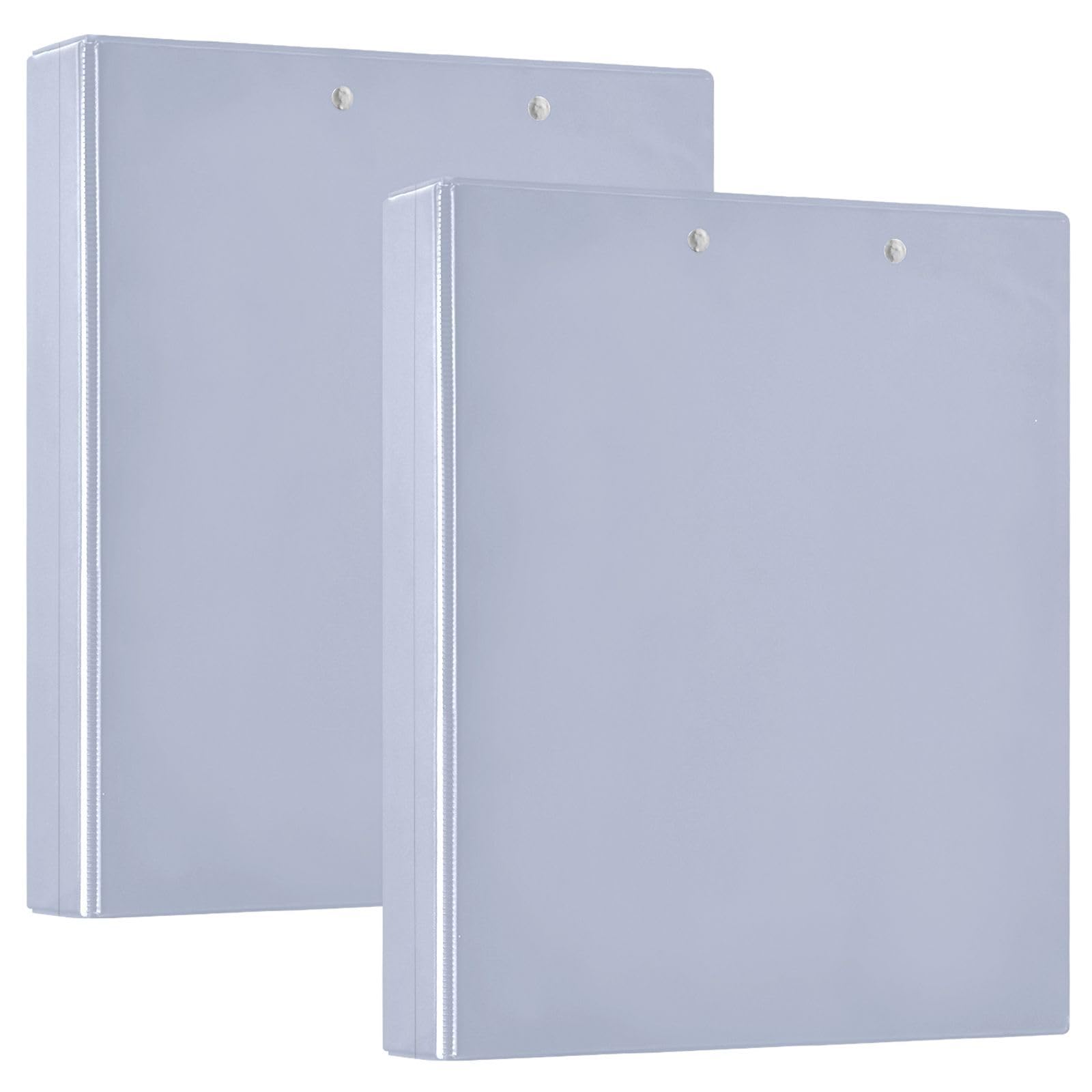 Raccoglitore a 3 anelli stampato, raccoglitore ad anelli a D con tasche, raccoglitore decorativo per scuola, università o ufficio, pervinca, taglia unica 2