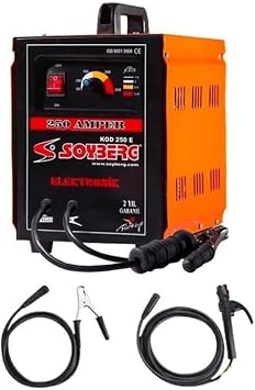 Soyberg 250 E 250 Amper  anta Kaynak Makinesi, 220 Volt AC 50 HZ, 80-250 Amper Elektronik Ayarlanabilir