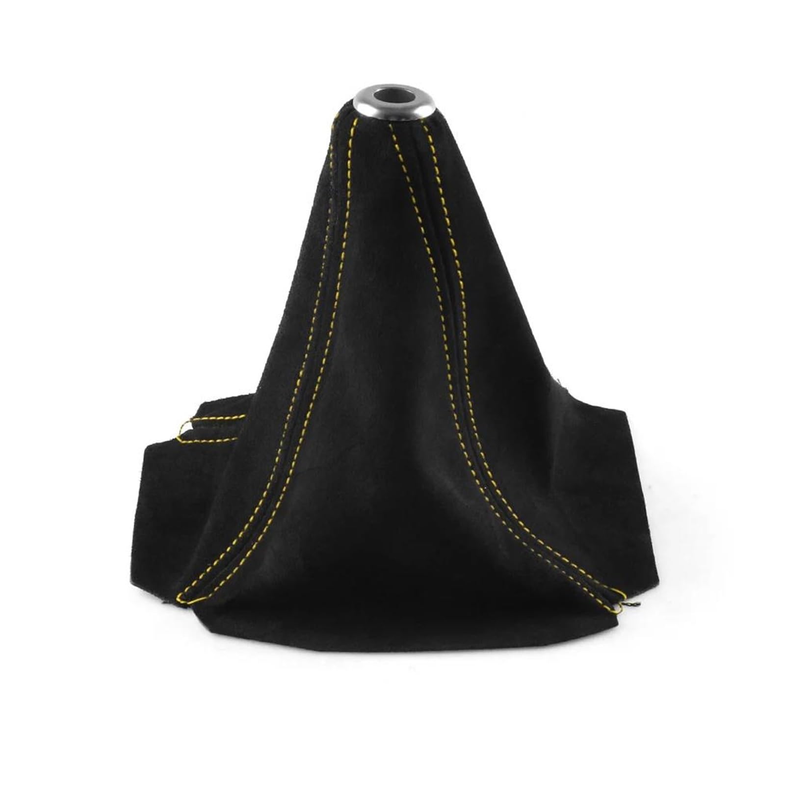 Universal Car Gear Shift Boot Gaiter – Suede Leather, Adjustable, Sewing Line Color Options