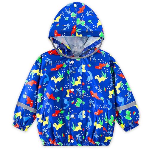 Baogaier Jungen Regenjacke Leicht Wasserdicht Softshelljacke Atmungsaktiv...