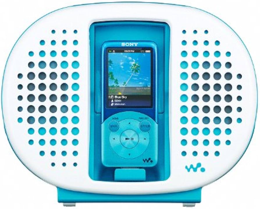 Amazon.co.jp: SONY ウォークマン用ドックスピーカー 防水仕様 ブルー