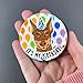 Doberman Pinscher Dog Birthday Balloon Pinback Button, Handmade Pet Portrait Celebration Gift, 2.25 or 3.5 Inch Available (Brown & Tan, 2.25