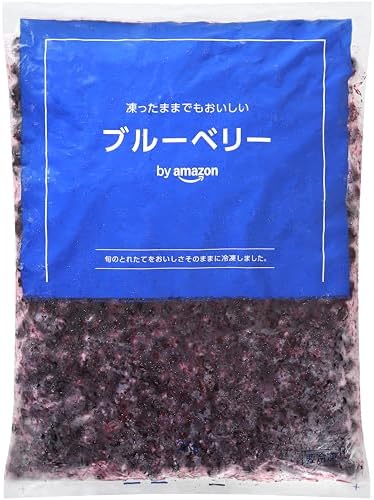 （22:30時点） [冷凍] by Amazon ブルーベリー 2kg 大容量 カナダ産 旬のブルーベリー使用
