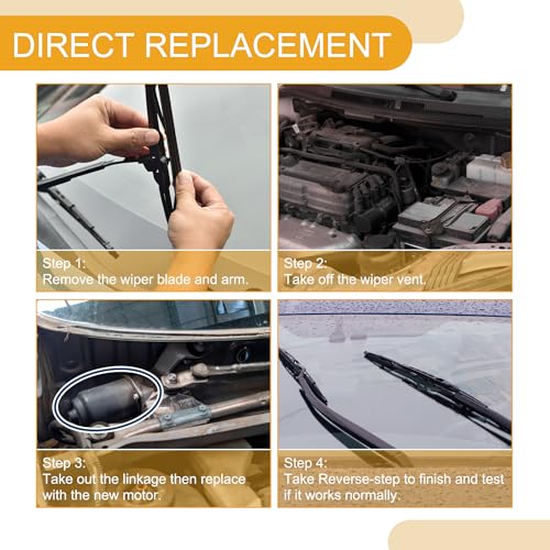 Image of Windshield Wiper Motor No.8511002350 /8511042190 /86510SG010 Car Front Windscreen Wiper Motor Replacement for Lexus NX for Toyota Corolla RAV4 for Subaru Crosstrek Forester 5 Pin