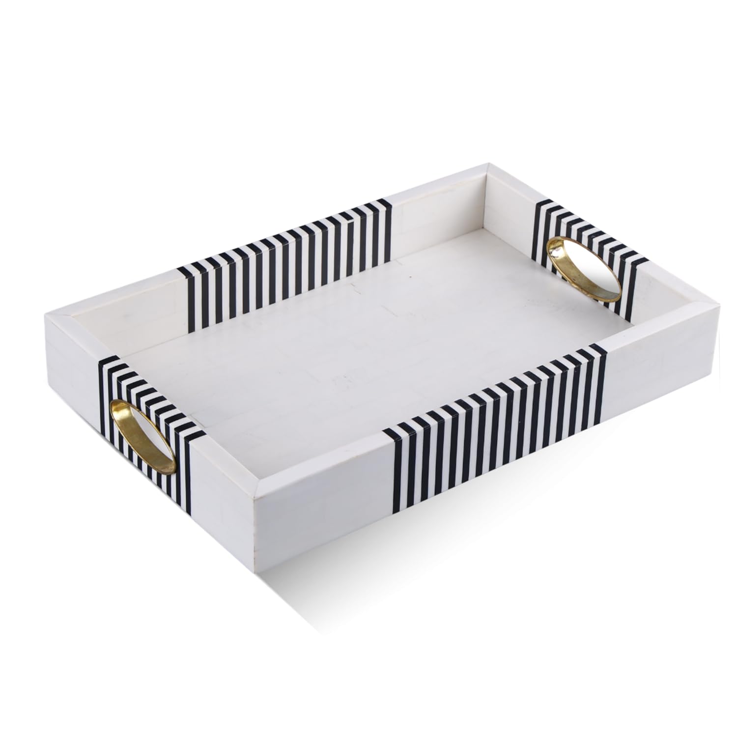 Bandeja decorativa bohemia para mesa de café que transforma tu sala de estar