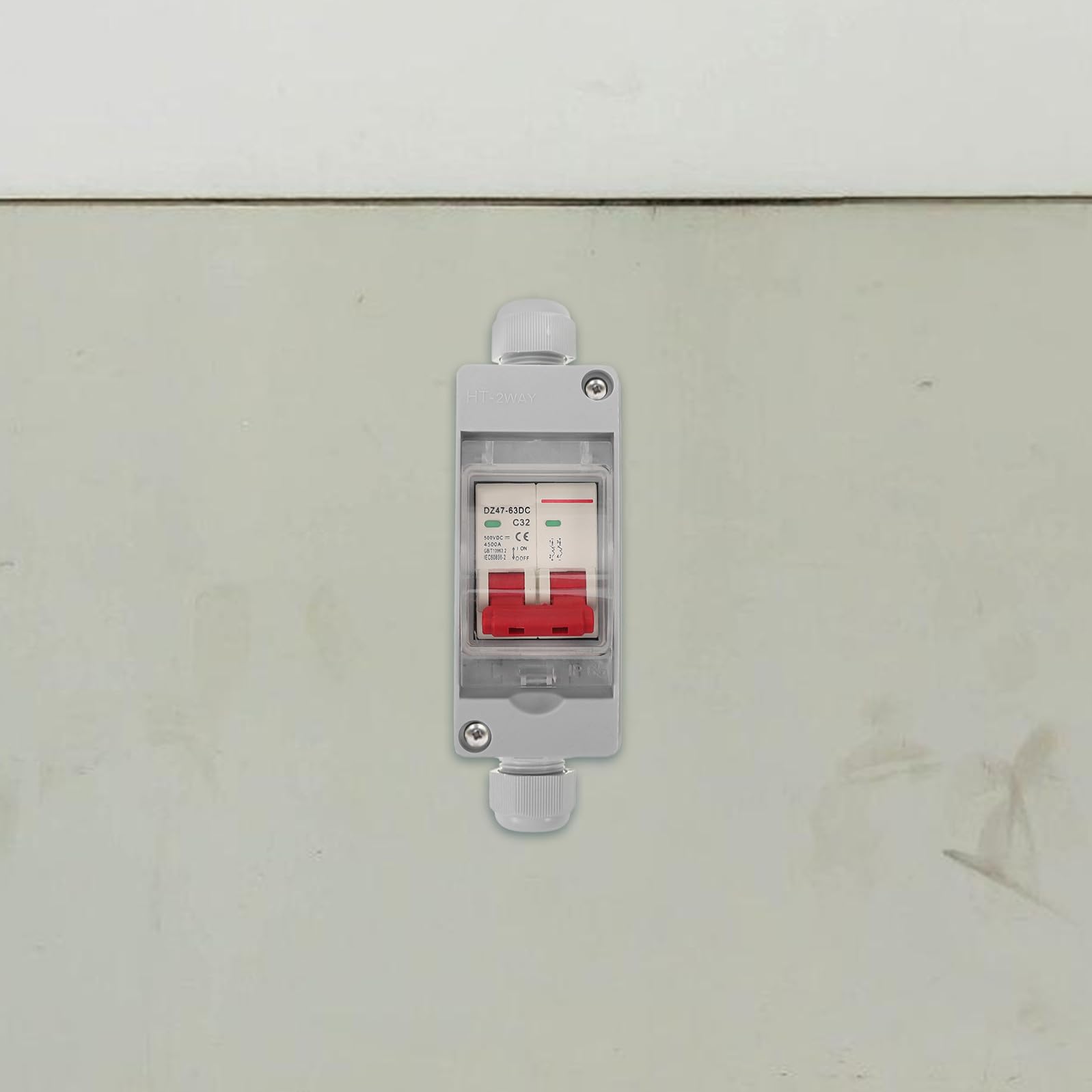 Cassetta di Derivazione Fotovoltaica Ip65 Dc500v, Plastico e Rame, per Esterni, Installazione Rapida e Protezione Affidabile