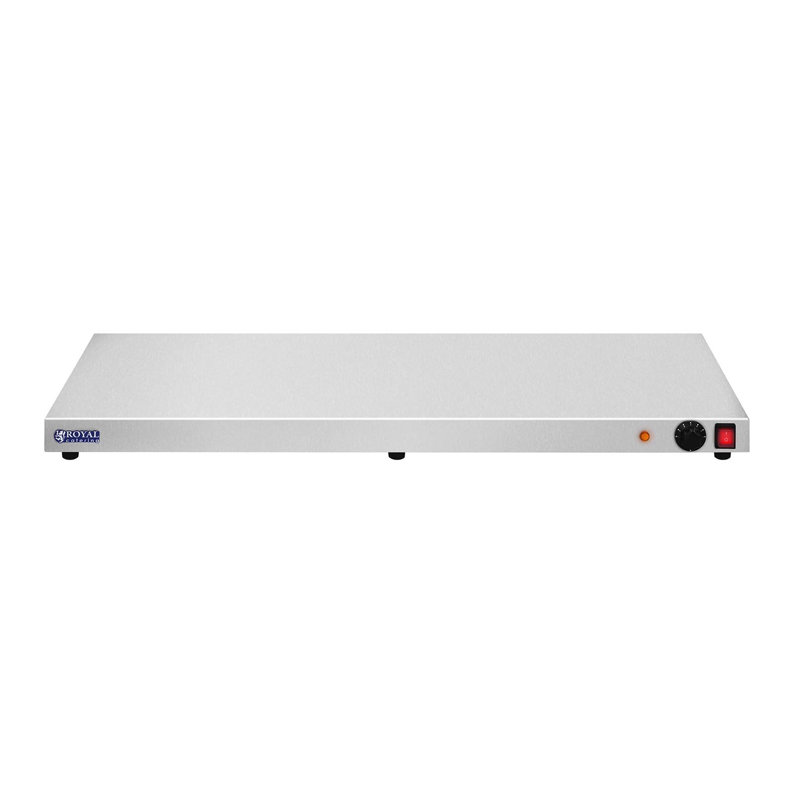 Royal Catering RCHP-600E Piano Caldo (600 W, 100 cm) Acciaio inox