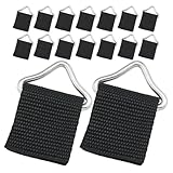 Boucles de rechange pour trampoline : anneaux triangulaires métalliques spéciaux pour toile de trampoline, adaptés à la surface de la toile et au traitement du tissu de saut