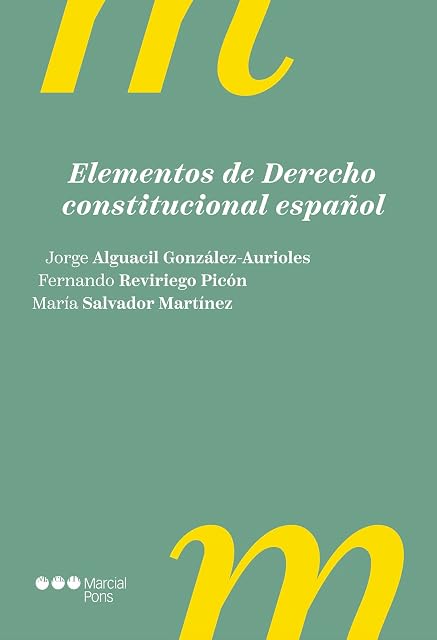 Portada de Elementos de Derecho constitucional español 4.ª ed