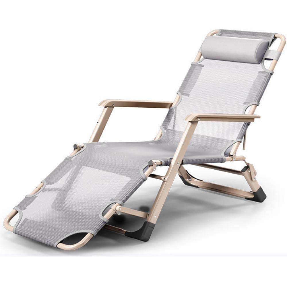 Beach Chair – Folding Reclining Lounger for Patio & Garden Outdoor Sun Lounger Comfortable Deck Chair for Relaxation & Leisure - Perfect for Sunbathing & Relaxing