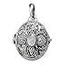 Anhänger zum Öffnen Secret Box Medaillon 925 Silber mit Mondstein