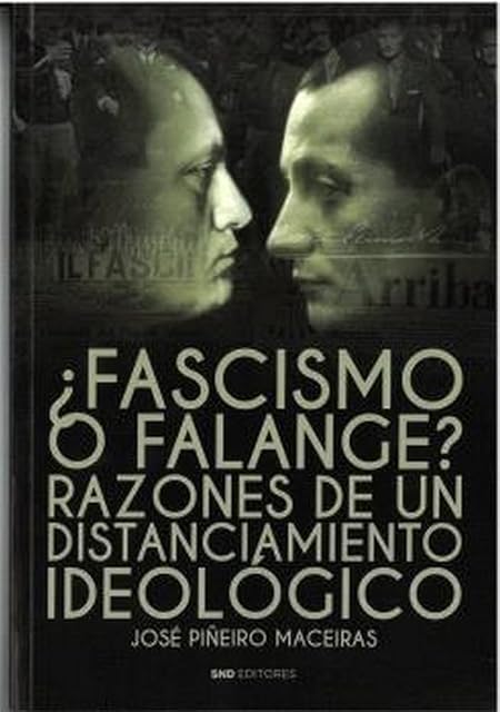 Portada de ¿Fascismo o Falange?