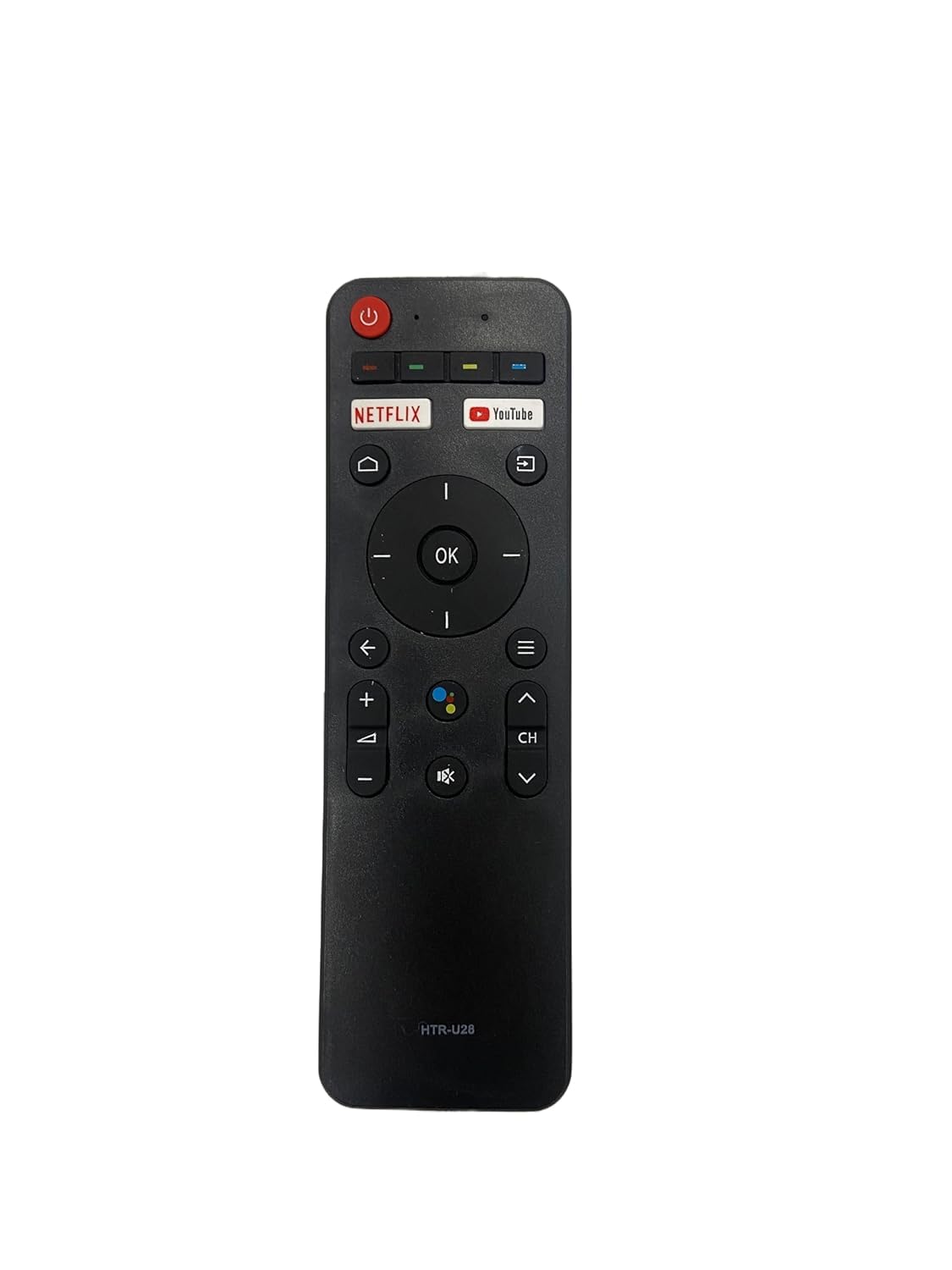 Hybite Compatible Remote for Haier LED UHD HD Smart Android TV HTR-U28 Without Google Assistant Feature